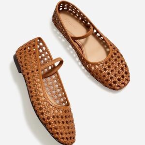 Madewell Woven Greta Flats Women's 9.5